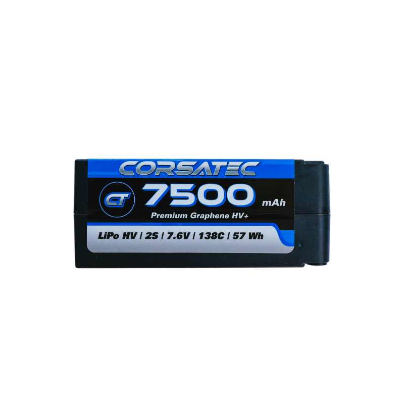 Corsatec Graphene HV+ Lipo 2s Big shorty 7500mah - CORSATEC - CT10021