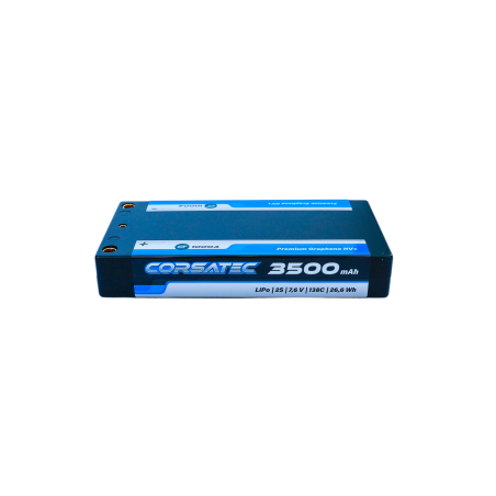 Corsatec Graphene HV+ Lipo 2s shorty 3500mah - CORSATEC - CT10004